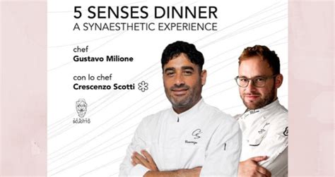 Chef Crescenzo Scotti Ospite Della Rassegna Culinaria Senses Dinner