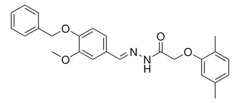 N 4 BENZYLOXY 3 METHOXYBENZYLIDENE 2 2 5 DIMETHYLPHENOXY