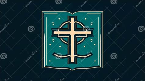 Illustration With Cross And Holy Bible Generative Ai Stock Illustration Illustration Of Holy