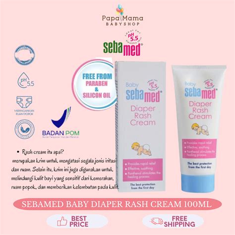 Sebamed Diaper Rash Cream 100ml Cream Ruam Popok Bayi Anak Lazada