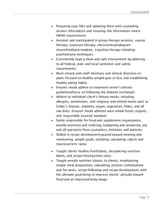 Hana Cantral Resume B Pdf