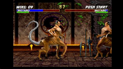 Mortal Kombat Trilogy Ps1 Motaro Playthrough Youtube