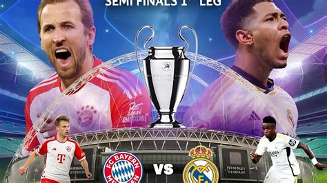 Link Live Streaming Bayern Munchen Vs Real Madrid Di Semifinal Ucl