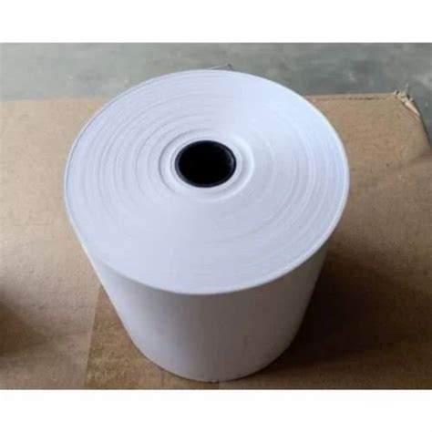 Plain White POS Paper Roll, GSM: 80 GSM, Size: 79 X 40 M at Rs 50/roll in Faridabad