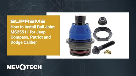 How To Install Supreme Ball Joint Ms Youtube