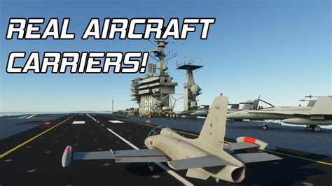 Aircraft Carriers In Microsoft Flight Simulator Msfs Greatest Addons