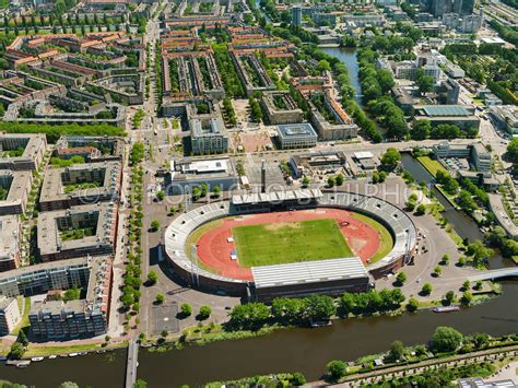 Aerophotostock Amsterdam Luchtfoto Olympisch Stadion En Het Stadionplein