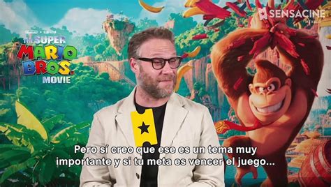 Super Mario Bros La Película Entrevista con Jack Black y Seth