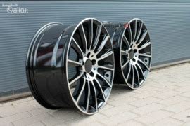 Mercedes Benz AMG 14 Spoke Style Black Polis Lieti Ratlankiai R 18