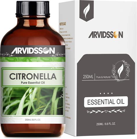 Amazon ARVIDSSON Citronella Essential Oil 8 8 Fl Oz 250ml Large