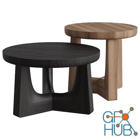 3D Model Poliform Nara Coffee Table