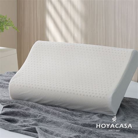 Hoyacasa 泰國乳膠工學包覆護頸枕 人體工學型一入 Pchome 24h購物