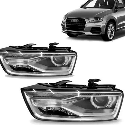 Farol Audi Q El Trico Led Xenon