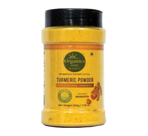 Buy Certified Organic Turmeric Powder Online From Organics Food Market