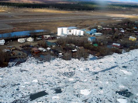 Yukon River Causing Flooding In Galena Alaska Public Media