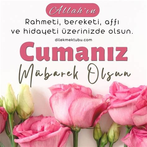 Hayırlı Bereketli Cumalar Yeni Cuma Mesajları Dilek Mektubu Çini