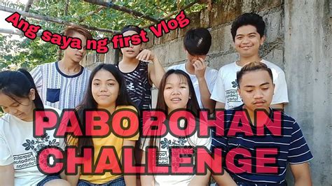 Pabobohan Challenge Vlog Youtube