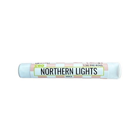 Cbd Pre Roll Northern Lights 1 5g Indica