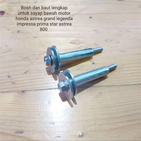 Jual Bosh Dan Baut Set Lengkap Untuk Sayap Bawah Motor Honda Astrea