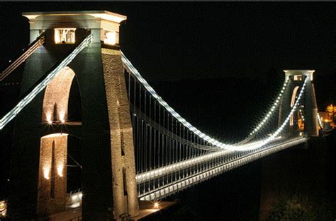 Clifton Suspension Bridge by night - Bristol Photo (7463200) - Fanpop