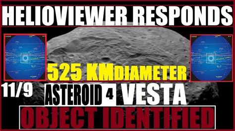 Helioviewer Finally Responds Vesta 1 Of The Largest Objects In Asteroid Belt 525km Youtube