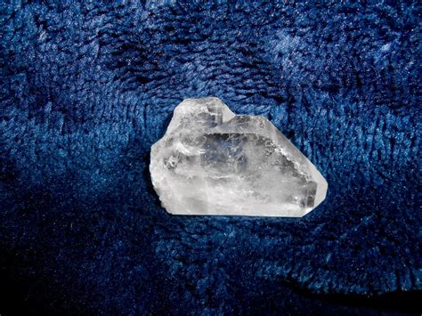 Flat Tabular Quartz Crystal With Twinenergized At Sacred Mount Shasta