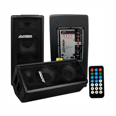 Caixa De Som Amplificador Bluetooth Ativa 2 8 AF8 Datrel Submarino