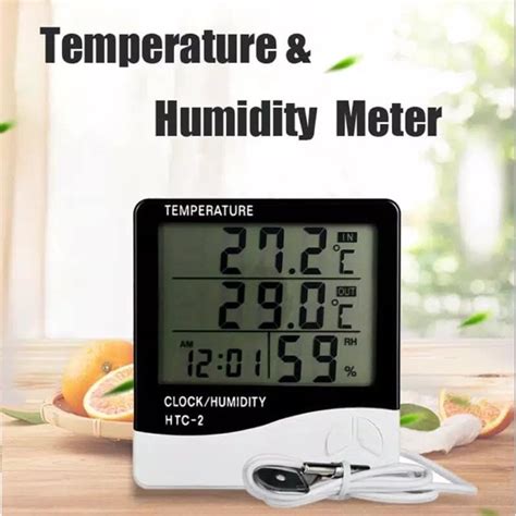 Jual Htc Digital Thermometer Hygrometer Untuk Mengukur Suhu