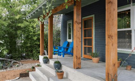 contemporary cedar porch post wraps easyhometipsorg