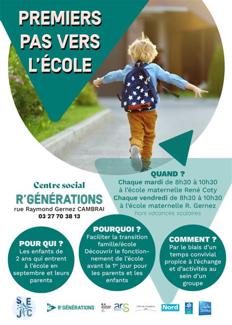 Pr Parer L Entr E L Cole Sejc Adaptation Scolaire Cambrai Sejc