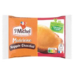 St Michel Professionnel Madeleine pépites chocolat bio