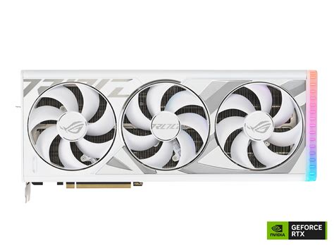 Rog Strix Geforce Rtx Gb Gddr X White Oc Edition Cartes