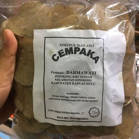 Jual Kerupuk Ikan Asli Cempaka Oleh Oleh Khas Kapuas Hulu Kalimantan