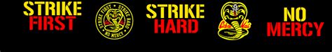 Cobra Kai Profile Banner Cobra Kai Profile Banner Strike First