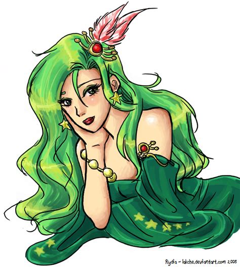 Rydia by Lakche on DeviantArt