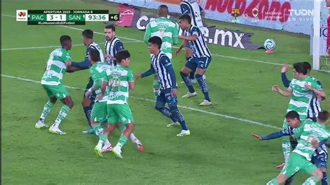 Gol Anota Para Santos Laguna F Lix Torres Tudn Liga Mx Tudn