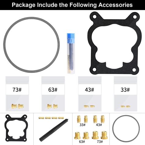 Rochester Quadrajet Carburador De 4 Barriles Para Chevy 1966 1973 327