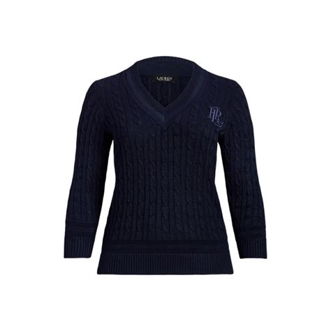Cable Knit Cricket Jumper For Women Ralph Lauren® Am