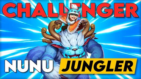 HERES HOW YOU PLAY JUNGLE NUNU IN THE HIGHEST LEVEL S13 Jungle Nunu