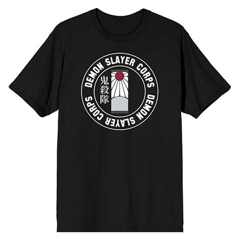 Men's Demon Slayer Corps Logo Graphic Tee