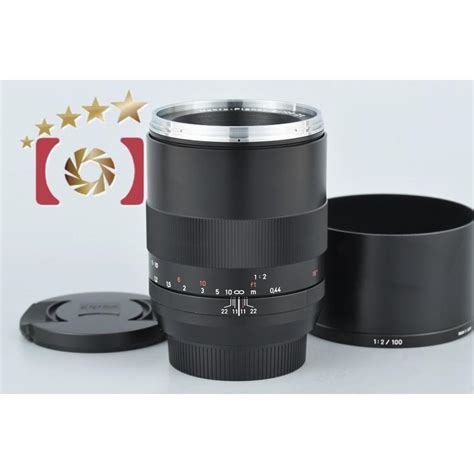 中古Carl Zeiss カールツァイス Makro Planar 100mm f 2 ZE T キヤノン用 zeiss