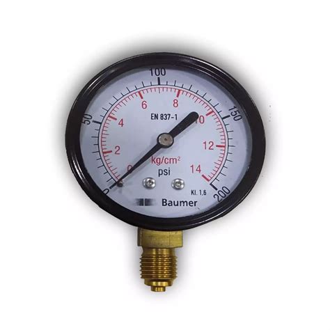 Buy Baumer Mm Kg Cm Pressure Gauge Aa D Mm Bottom Kg