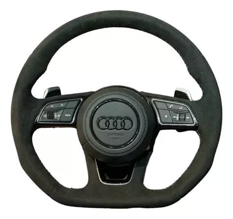 Volante Audi A A A Q Q Tt Base Reta Alcantara