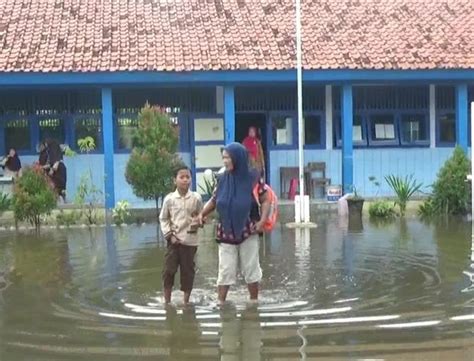 Akibat Hujan Lebat Banjir Rendam Wilayah Jembrana