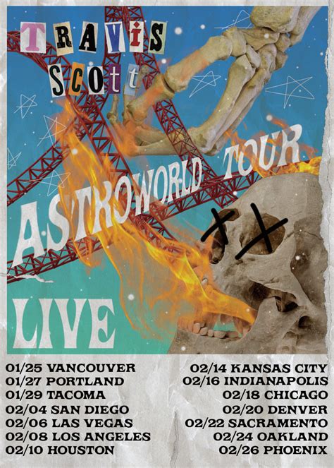 Travis Scott Tour Poster :: Behance