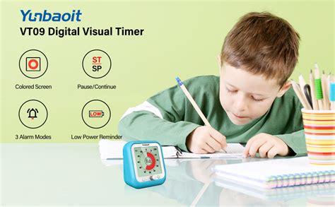 Yunbaoit Vt Digital Visual Timer With Inch Colored Screen