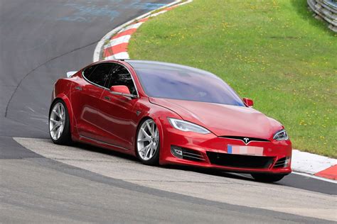 Un Tesla Model S Plaid Bate El R Cord Del Taycan En N Rburgring Por