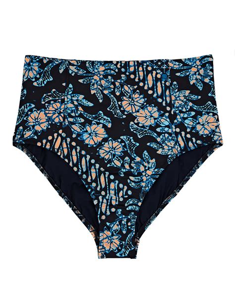 Buy Ulla Johnson Zahara Floral Bikini Bottoms Blue Drk At Off