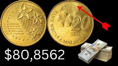 20 Sen Coin Value Malaysian Coin And Ringgit Price In Park And Inr