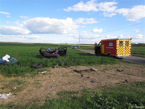 Deux Personnes Gri Vement Bless Es Dans Un Spectaculaire Accident